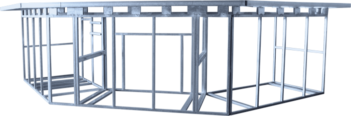 BBQ Island Frame